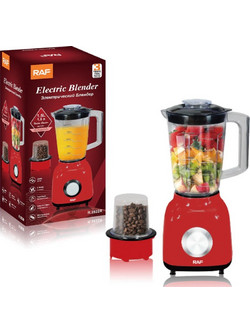Raf R-2822R Μπλέντερ για Smoothie με Γυάλινη Κανάτα 1.5lt 350W