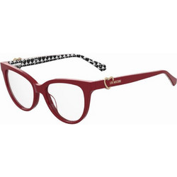 Love Moschino MOL609 C9A Σκελετός Γυαλιών Οράσεως Κοκάλινος Κόκκινος