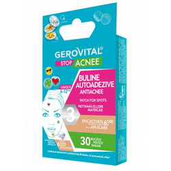 Gerovital Stop Acnee Επιθέματα Προσώπου για Μαύρα Στίγματα & Σπυράκια 30τμχ