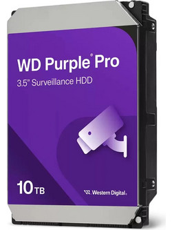Western Digital Purple Pro 10TB HDD Σκληρός Δίσκος 3.5" Sata 3 7200rpm με 512MB Cache
