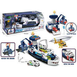 Blue Toys Πλοίο με Αξεσουάρ & Φώτα