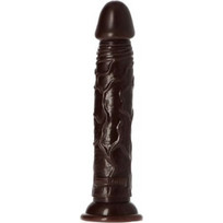 Toyz4lovers Amedeo Ρεαλιστικό Dildo με Βεντούζα 19cm Καφέ