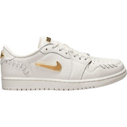 Jordan Air 1 Low Γυναικεία Sneakers Εκρού FN5032-100
