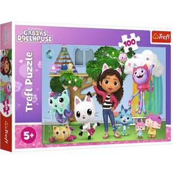 Παιδικό Puzzle Trefl Gabby's Dollhouse Cats 100 Κομμάτια