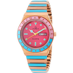 Timex Malibu Γυναικείο Ρολόι με Γαλάζιο Χρυσό Μεταλλικό Μπρασελέ TW2U81500