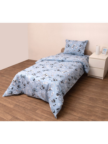 Viopros Gamer Πάντα Κούνιας Γαλάζιο 40x165cm