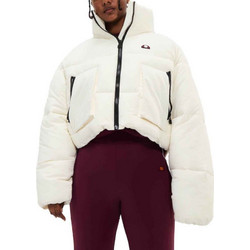 Ellesse Sartoria Γυναικείο Μπουφάν Χειμωνιάτικο Puffer Κοντό Λευκό SGX21040-904