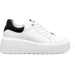 Seven Γυναικεία Sneakers Flatforms Λευκά T119R4423656