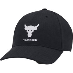 Under Armour Project Rock Ανδρικό Καπέλο Jockey Snapback Υφασμάτινο Μαύρο 1369815-003