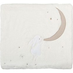 BimbiDreams Bunny Κουβέρτα Κούνιας Βελουτέ 110x140 Μπεζ