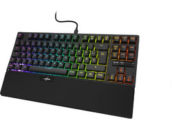 Hama uRage Exodus 860 Μηχανικό Gaming Πληκτρολόγιο TenKeyLess με Outemu Red Διακόπτες RGB Black