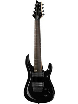 Harley Benton R-458 Progressive Series Ηλεκτρική Κιθάρα ST Style με HH Μαγνήτες και Ταστιέρα Rosewood 8 Χορδών Black