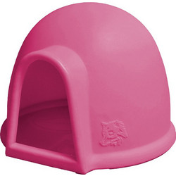 Telcom Igloo Piccola Σπιτάκι Σκύλου Πλαστικό Ροζ 59x37x37cm