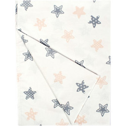 Dimcol Star 103 Πάνα Αγκαλιάς Χασέ Γκρι Σομόν 80x80cm