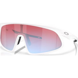 Oakley OO9484 08 Ανδρικά Γυαλιά Ηλίου Μάσκα Κοκάλινα Λευκά με Ροζ Φακό