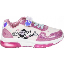 Cerda Minnie Mouse Παιδικά Sneakers με Φωτάκια Φούξια Ροζ 2300006540