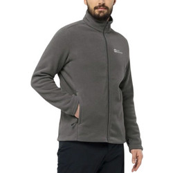 Jack Wolfskin Winterstein Ανδρική Ζακέτα Fleece με Φερμουάρ Ανθρακί 1711371-6945