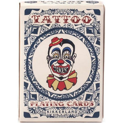 Kikkerland Tattoo Τράπουλα Πλαστική Πολύχρωμη GG92