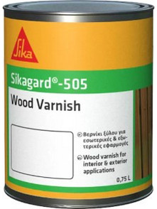 Sika Sikagard 505 Βερνίκι Ξύλου Gloss 2.5lt