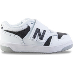 New Balance 480 Παιδικά Sneakers Λευκά Μαύρα NWB480VB