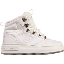 Lotto Jalana Γυναικεία Sneakers Μποτάκια Εκρού 2400390-1014