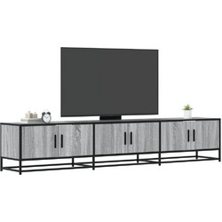 vidaXL Έπιπλο Τηλεόρασης Ξύλινο Γκρι Μ210xΠ35xΥ41cm 210X35X41 3300793