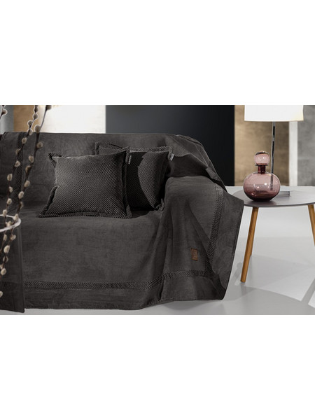 Guy Laroche Ριχτάρι Τριθέσιου Καναπέ 170x300 Rubicon Bitter
