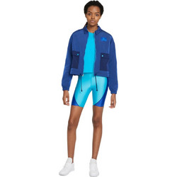 Jordan Essentials Woven Αθλητικό Γυναικείο Μπουφάν Softshell Κοντό Αδιάβροχο Μπλε DD6992-480