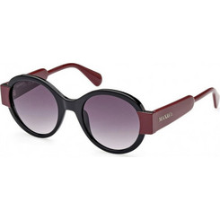 Max & Co MO0067-01A Γυναικεία Γυαλιά Ηλίου Στρογγυλά Κοκάλινα Καφέ με Μαύρο Degradee Φακό