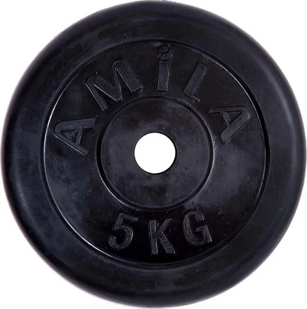 Amila Δίσκος Rubber Cover 5kg Φ28mm | BestPrice.gr