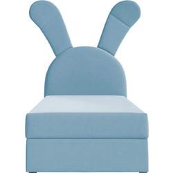 PoliHome Bunny Παιδικό Κρεβάτι Μονό για Στρώμα 100x200cm με Αποθηκευτικό Χώρο 162831959