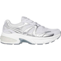 Skechers Shadow Stellar 90 Γυναικεία Sneakers Chunky Ασημί 177357-GRY