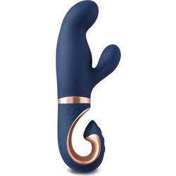G-Vibe Gentley G-Spot Vibe Caribbean Δονητής Rabbit Μπλε