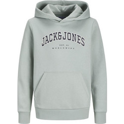 Jack & Jones Παιδικό Φούτερ με Κουκούλα Πράσινο Mint 12259564
