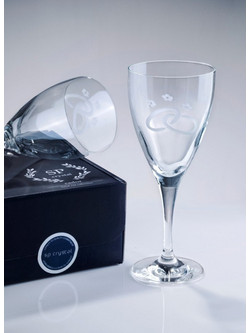 Zwiesel Glas Σετ Ποτήρια Σαμπάνιας Κρύσταλλο Κολωνάτα Winetasting Rings 2τμχ 140237