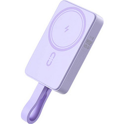 Romoss WMS10 Wireless Magsafe Power Bank 10000mAh 30W με Θύρα USB-C Purple