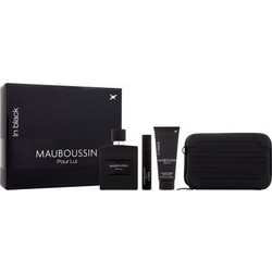 Mauboussin Pour Lui In Black Eau de Parfum 100ml + 20ml + Shower Gel 75ml + Bag