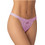 Milena By Paris Γυναικείο Sexy String με Δαντέλα Λιλά 7642