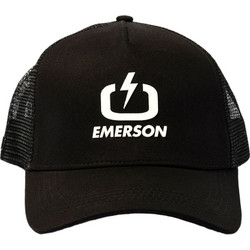 Emerson Καπέλο Jockey με Δίχτυ Snapback Υφασμάτινο Μαύρο 231.EU01.07