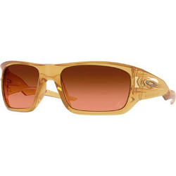 Oakley OO9486-08 Ανδρικά Γυαλιά Ηλίου Ορθογώνια Κοκάλινα Πορτοκαλί με Καφέ Φακό