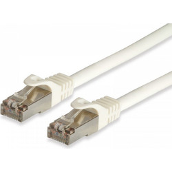 Equip S/FTP Cat.6a Καλώδιο Δικτύου Ethernet 15m White 605718