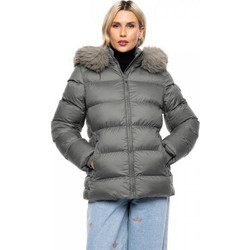 Splendid Γυναικείο Μπουφάν Χειμωνιάτικο Puffer Μακρύ Χακί 52-101-043
