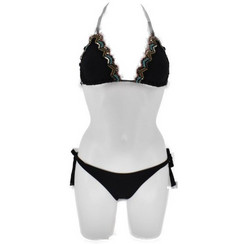 Valery Bikini Set Τριγωνάκι Μαύρο RGB141-0RN