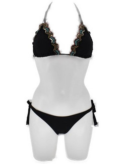 Valery Bikini Set Τριγωνάκι Μαύρο RGB141-0RN