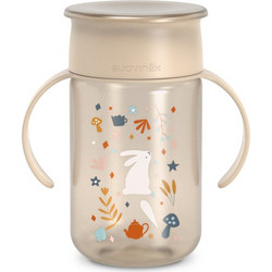 Suavinex Wonderland 360 Εκπαιδευτικό Κύπελλο Nude 340ml