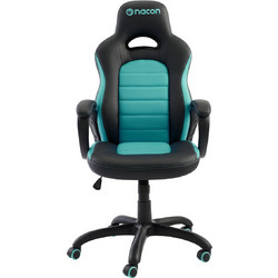Nacon Καρέκλα Gaming Δερματίνης Μαύρη Τιρκουάζ CH-350