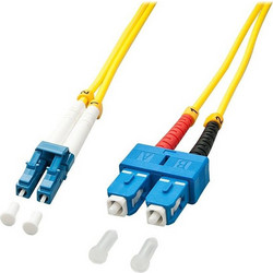 Lindy LC-SC Καλώδιο Οπτικής Ίνας 10m Yellow 47474