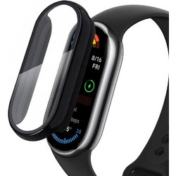 Tech-Protect Defense360 Πλαστική Θήκη με Προστασία Οθόνης για Xiaomi Smart Band 9 / 9 NFC Μαύρη