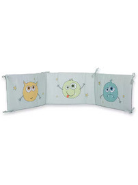 Nef-Nef Alphabet Monster Πάντα Κούνιας Γαλάζιο 40x187cm