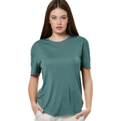 Body Action Γυναικείο Αθλητικό T-Shirt Κυπαρισσί 051525